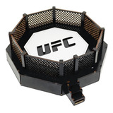 Octogno De Decoração Ring Mdf Ufc Boxe Luta Muay Thai