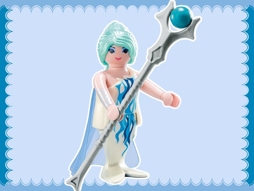 Playmobil Serie 11 Nena Sirena Agua Sirenas Con Baculo