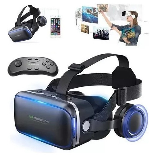 Auricular Vr Con Mando A Distancia Para Vr Y Juegos De Cine