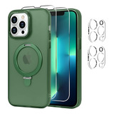 Funda Magnetica Para iPhone 13 Pro Max Soporte Para Cargador