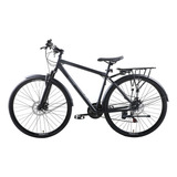 Bicicleta Urbana Rodada 700 C, 21 Veloc., Raia-mobula, Negra