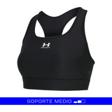 Sujetador Deportivo Under Armour Fitness Padless Mujer Negro