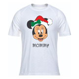 Camisetas Navideñas Mickey Mouse Navidad Para La Familia X 1