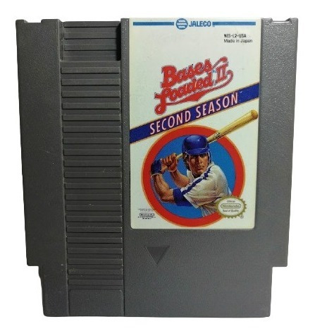 Juego Para Nes Bases Loaded 2, Original 1988 Nintendo  