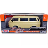 Motormax 1:24 Volkswagen Type 2 T3 Panel Van Blanco