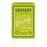 Kit Com 12 Sabonete Granado Glicerina Vegetal Erva-doce 90g