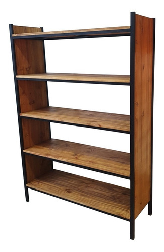 Mueble Biblioteca Estantes Repisa Industrial 120x40x170 