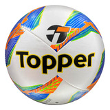 Bola De Futebol Topper Velocity Pro Samba Nº 69 Unidade X 1 Unidades  Cor Branco E Vermelho