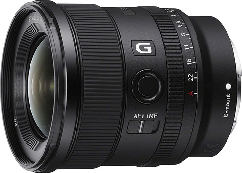 Sony Fe F1.8 Lente De Gran Angular. Modelo: Sel20f18g