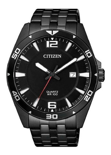 Reloj Citizen Hombre Acero Pavonado Negro Bi505551e