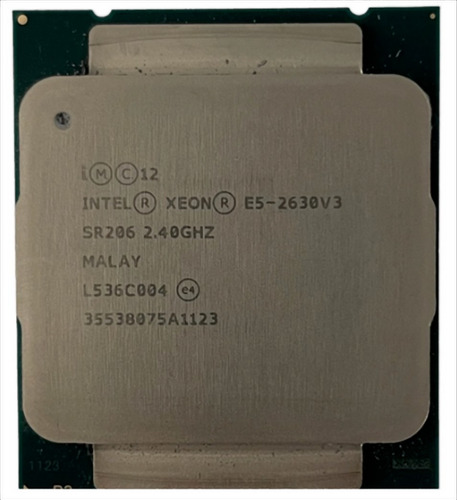 Procesador Intel Xeon E5-2630 V3 Sr206 Caché 20 M, 2,40 Ghz