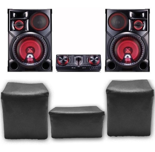 Kit 3 Capas Pra Mini System System Xbomm LG Cj98 Impermeavel