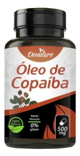 Óleo De Copaíba 100% Natural 60 Capsulas - Linha Premium