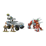 Mega Construx Halo Forgehog Vs Banished Goliath Building Set