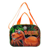 Bolso Dinosaurio Phi Phi Bags Tyrannosaurus Rex Color Naranja Claro