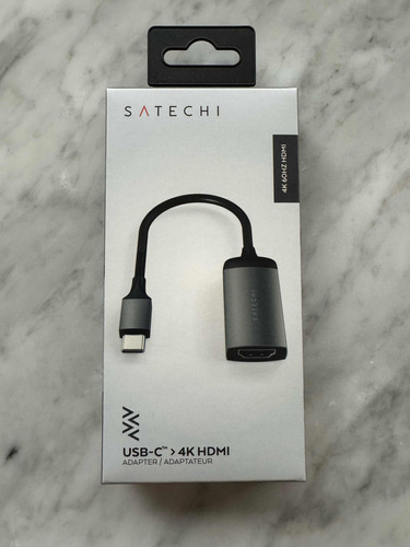 Adaptador Usb C A Hdmi 4k 60hz P/ Macbook Y iPad Pro Satechi