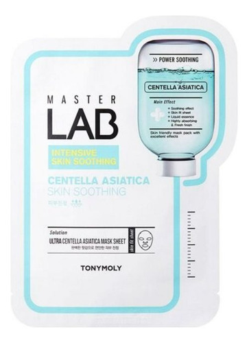 Mascarilla Facial Centella Asiatica Reparadora Tonymoly