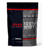 100% Whey Concentrado 900g Md Muscle Definition Saboroso