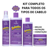 Kit Capilar Bebeloo Uva P/ Nutrir Todos Os Tipos De Cabelos!