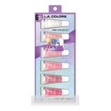 Set 6 Brillos Labiales Lip Gloss - La Colors