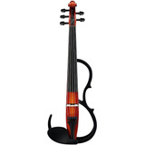 Violín Eléctrico Yamaha Sv-255 - Marrón Sombreado.