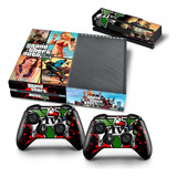 Skin Xbox One Adesivo Gta V 5 Kinetic