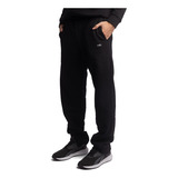 Jogging M70 Recto Rustico Negro Mujer