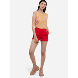 Short Mujer  Rojo  Seven Algodón 28190669-3827