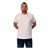 Camiseta Básica Hombre En Tela Fría. Molde Slim Fit