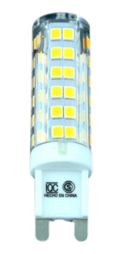 Lampara Bi-pin G9 De Led 6w Alta Potencia Luz Calida 600lm