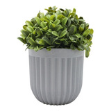 Planta Artificial Decorativa Milan Maceta Gris A03