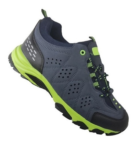 Zapatillas Outdoor Verde Olivo 1057 - Zapatillaschile 