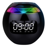 Reloj Despertador Bluetooth, Audio, Altavoz Bluetooth Inalám