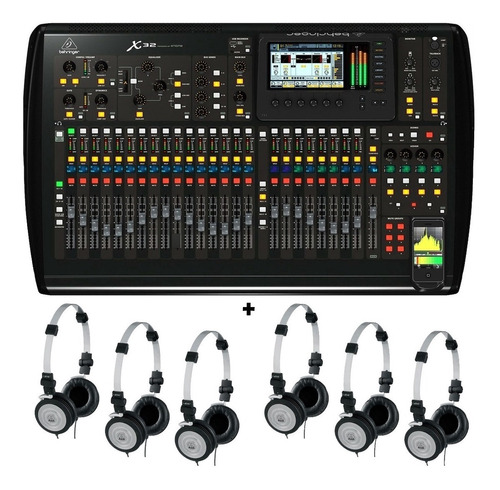 Mesa De Som Digital Behringer X32 Usb 32 Canais