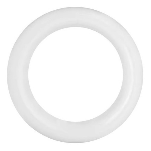 Kit 100 Unidades Argola 19mm Grossa Para Cortina Branco