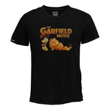 Camiseta Hombre Garfield Gato Película Tv Bto2