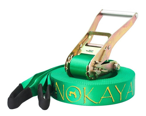 Kit Slackline Simples 10m Profissional - Nokaya Slackline