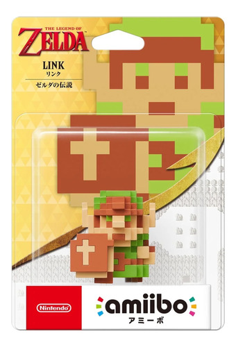 Amiibo Link 8 Bits 30th - The Legend Of Zelda