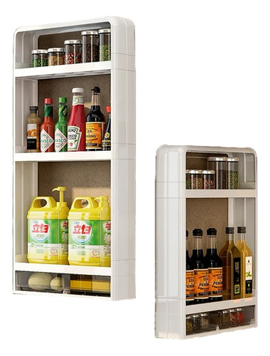 Organizador Multiusos Baño O Cocina 4 Niveles Mueble Hogar