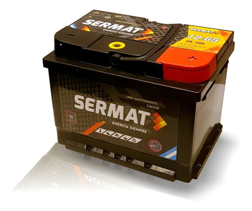  Bateria Auto 12x65 Sermat Reforzada Corsa Gol Envio S/cargo