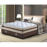 Conjunto Cama Box King De Molas Pocket Cama Inbox Smart Cor 