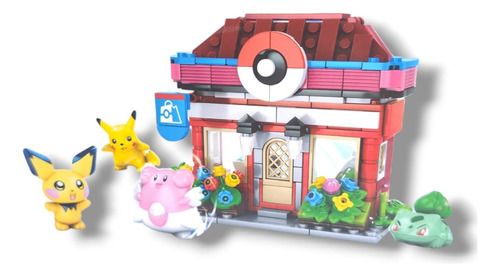 Hospital Pokemon Bloques De Construccion Lego 320 Pcs Regalo
