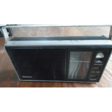 Radio Portatil Philips Antigo Am Fm 06 Rl 302 Funcionando