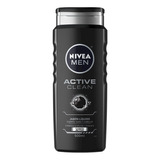 Jabón Líquido Corporal Nivea Men Active Antibacterial 500ml