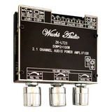 Módulo De Placa Amplificadora De Audio De 2.1 Canales Zk-lt2