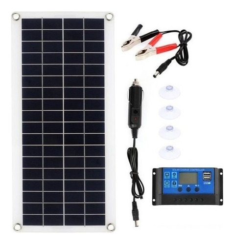 Controlador Lcd De Panel Solar De 100 W, 60 A, 12 V, Furgone