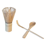 Set De Cucharillas De Matcha Bamboo Chasen Para Ceremonias