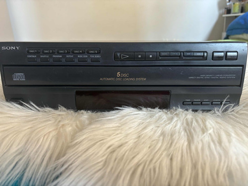 Sony Compact Disc Player Cdp- C505m