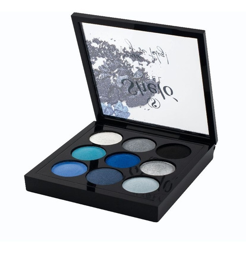 Set Sombras Compactas + Rubor + Rímel + Polvo Compacto Shelo