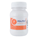 Pintura Acrílica Politec Bote 100 Ml Colores Color Blanco De Titanio No. 301